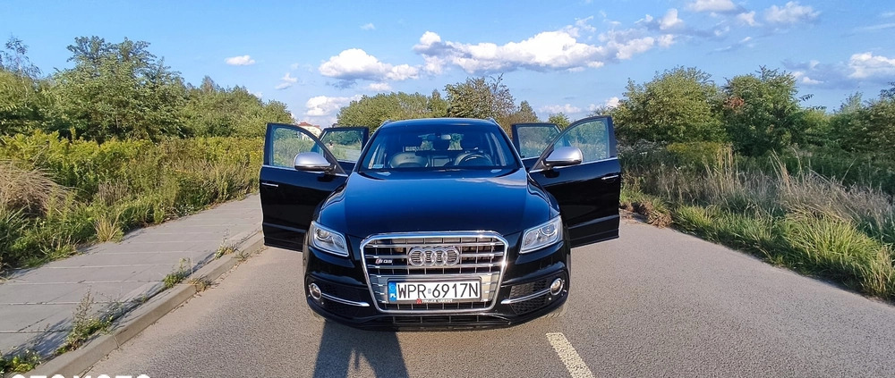 Audi SQ5 cena 84900 przebieg: 225000, rok produkcji 2014 z Marki małe 704